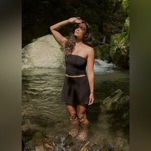 Indigo Luna Earth Angel Skort- Black- XXL/XXXL